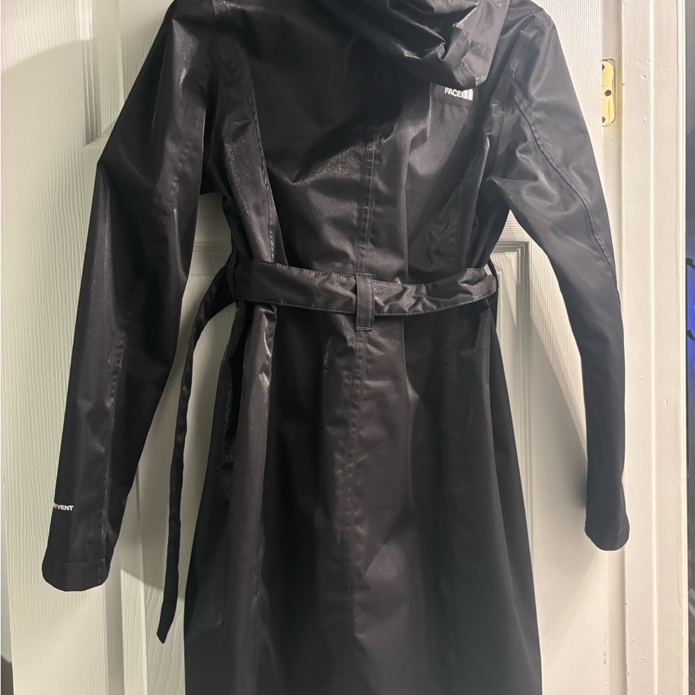 The North Face Black Trench Coat - Picture 3 of 4